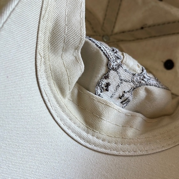 Ford Super Duty Beige Cap with Deer Skull Design - Picture 9 of 9